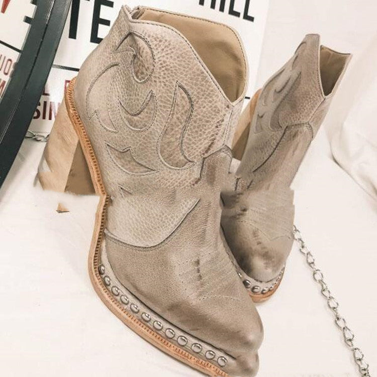 Bottines Élégantes à Talons