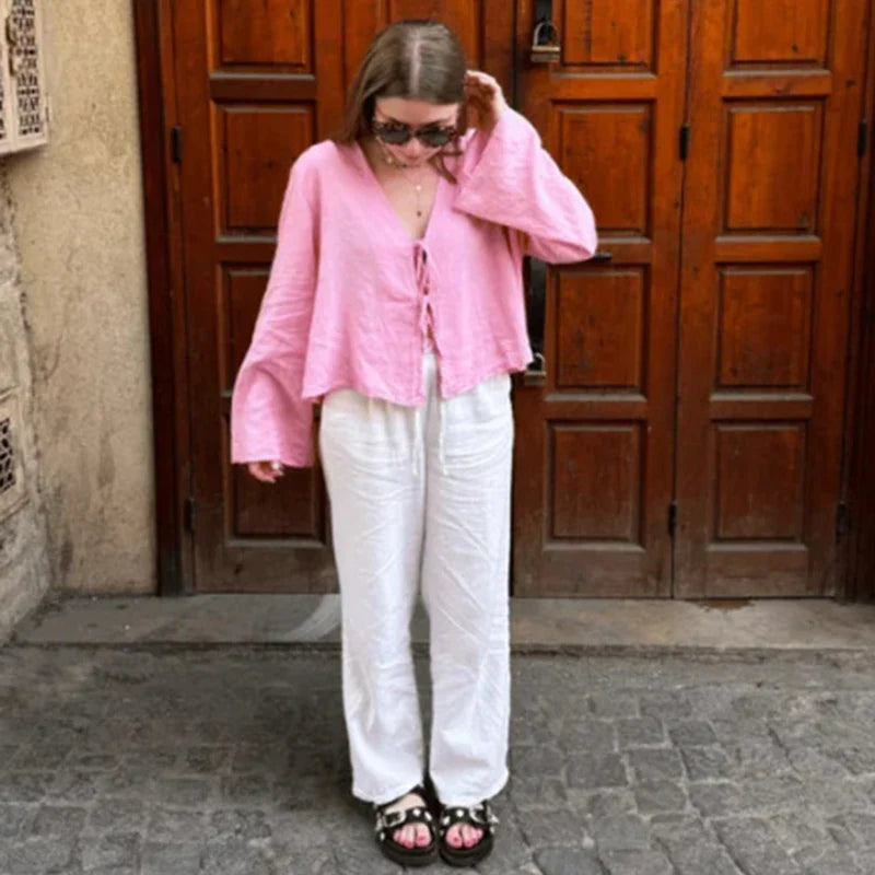 Chemise ALOBEE Éléguée Été