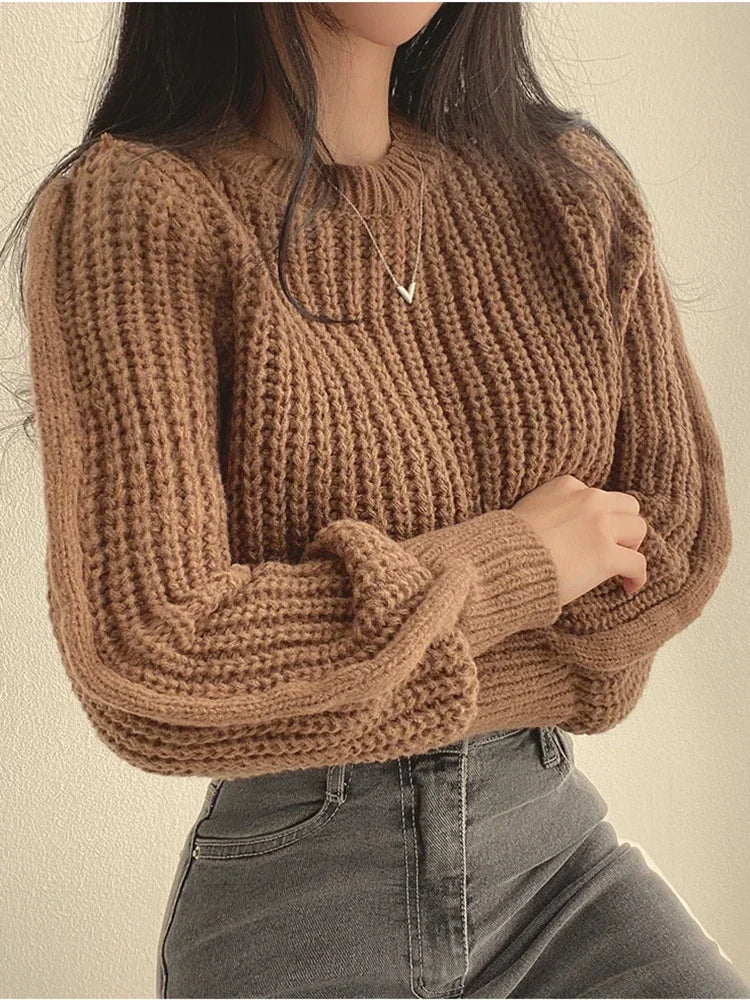 Pull Vintage Manches Lanternes