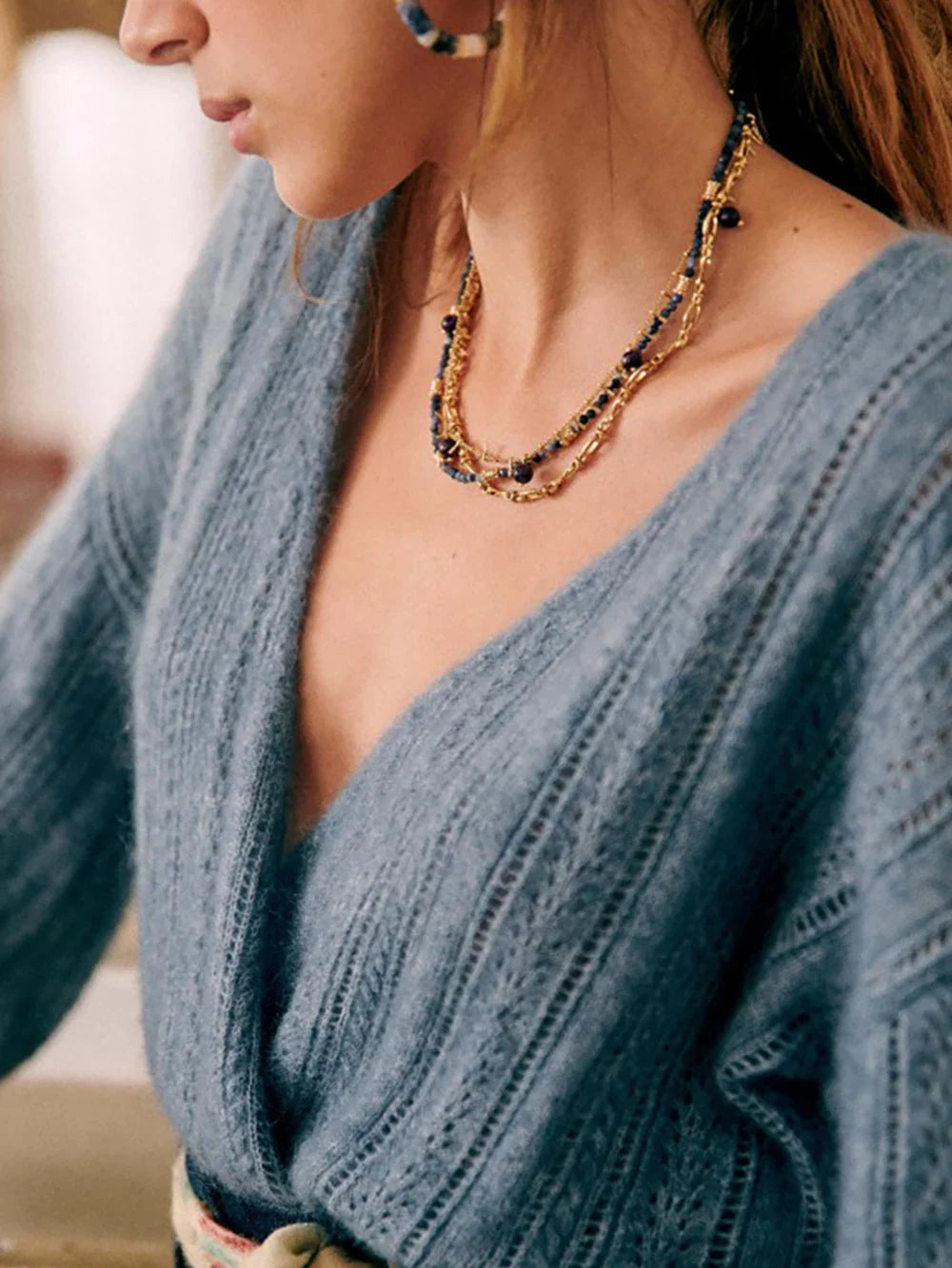 Pull Cachemire Jacquard ZESSAM