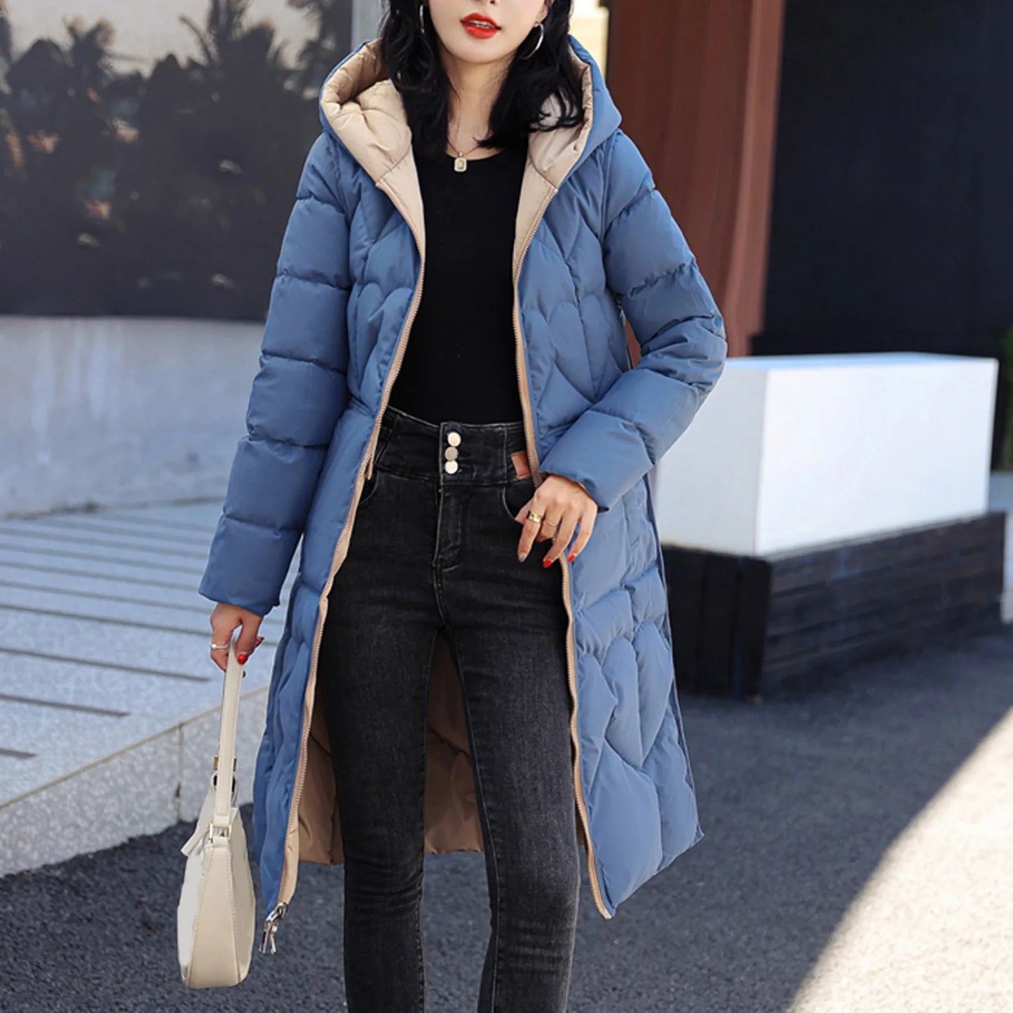 Veste Imperméable Hiver Femme