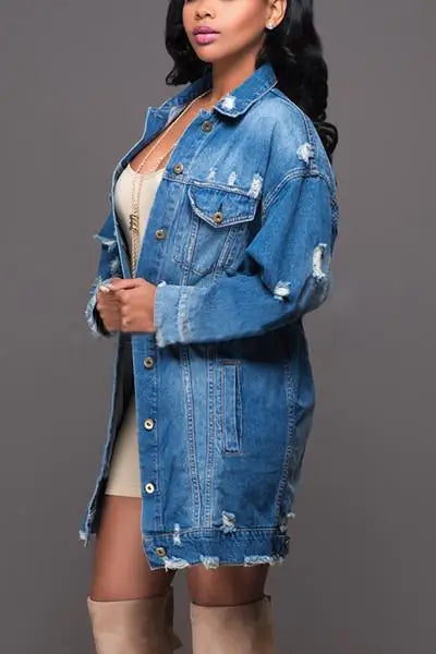 Chemise Trench Denim