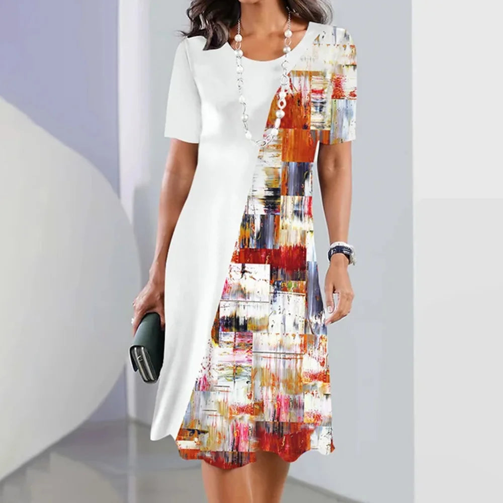 Robe Élégante Voyage Femme