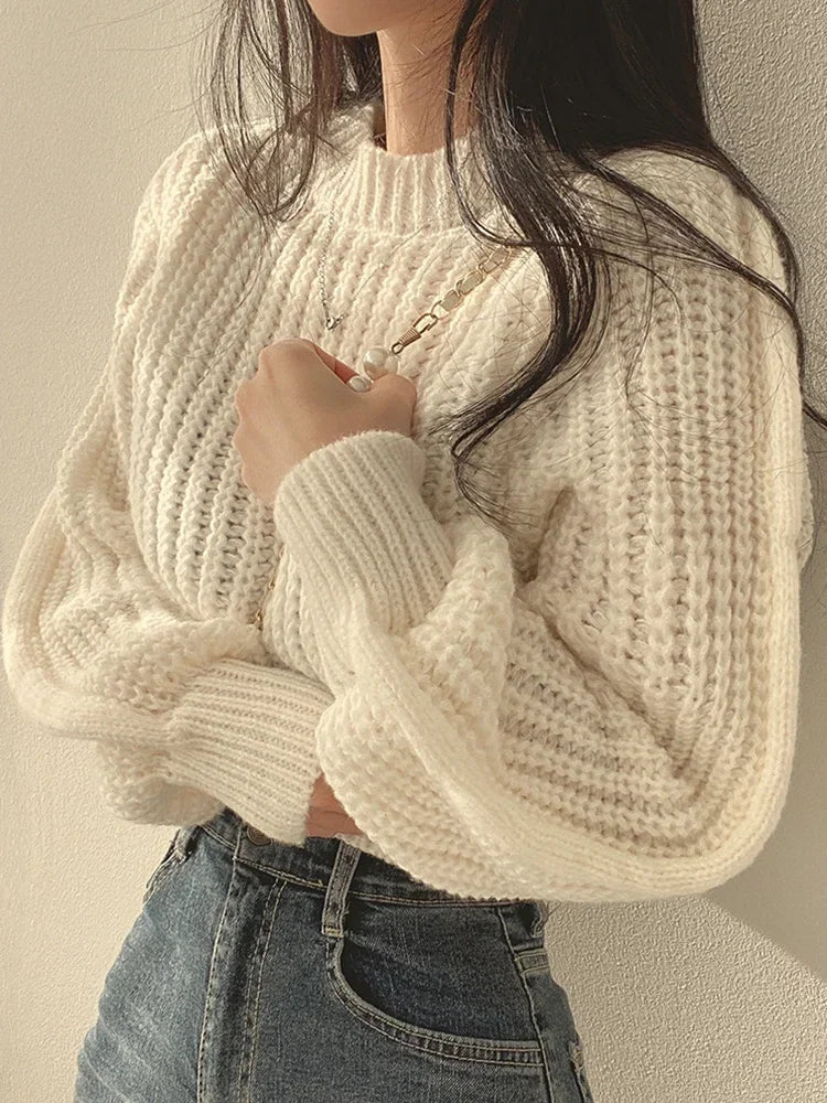 Pull Vintage Manches Lanternes