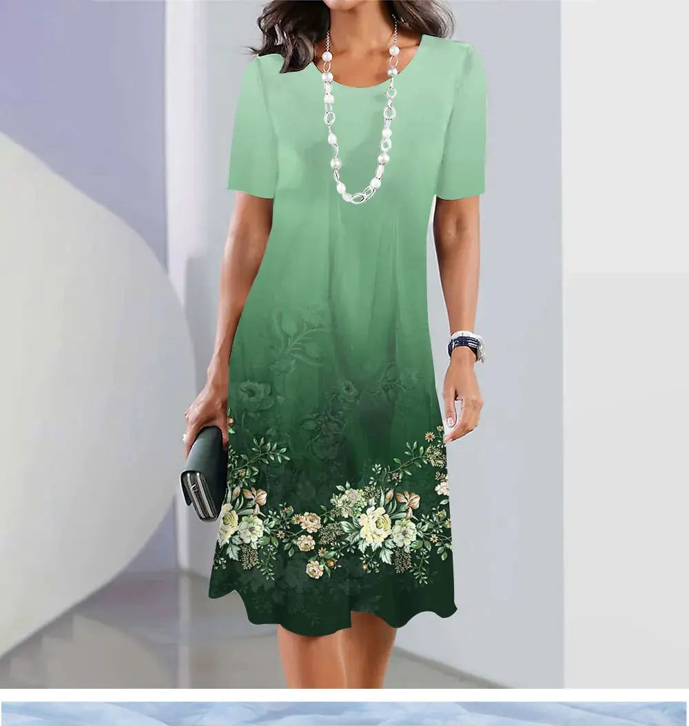 Robe Élégante Voyage Femme