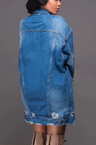 Chemise Trench Denim