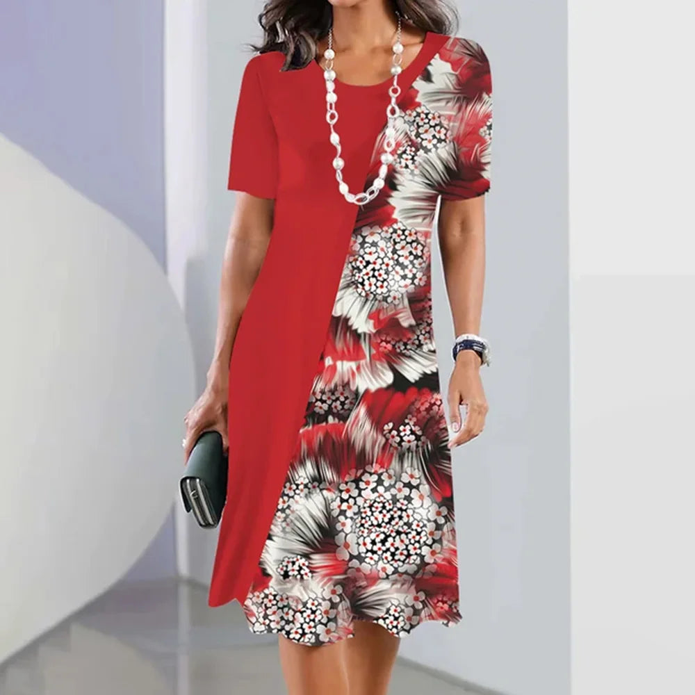 Robe Élégante Voyage Femme