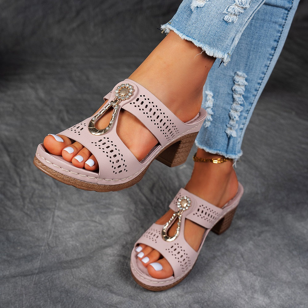 Sandales Lyna à talons Sains