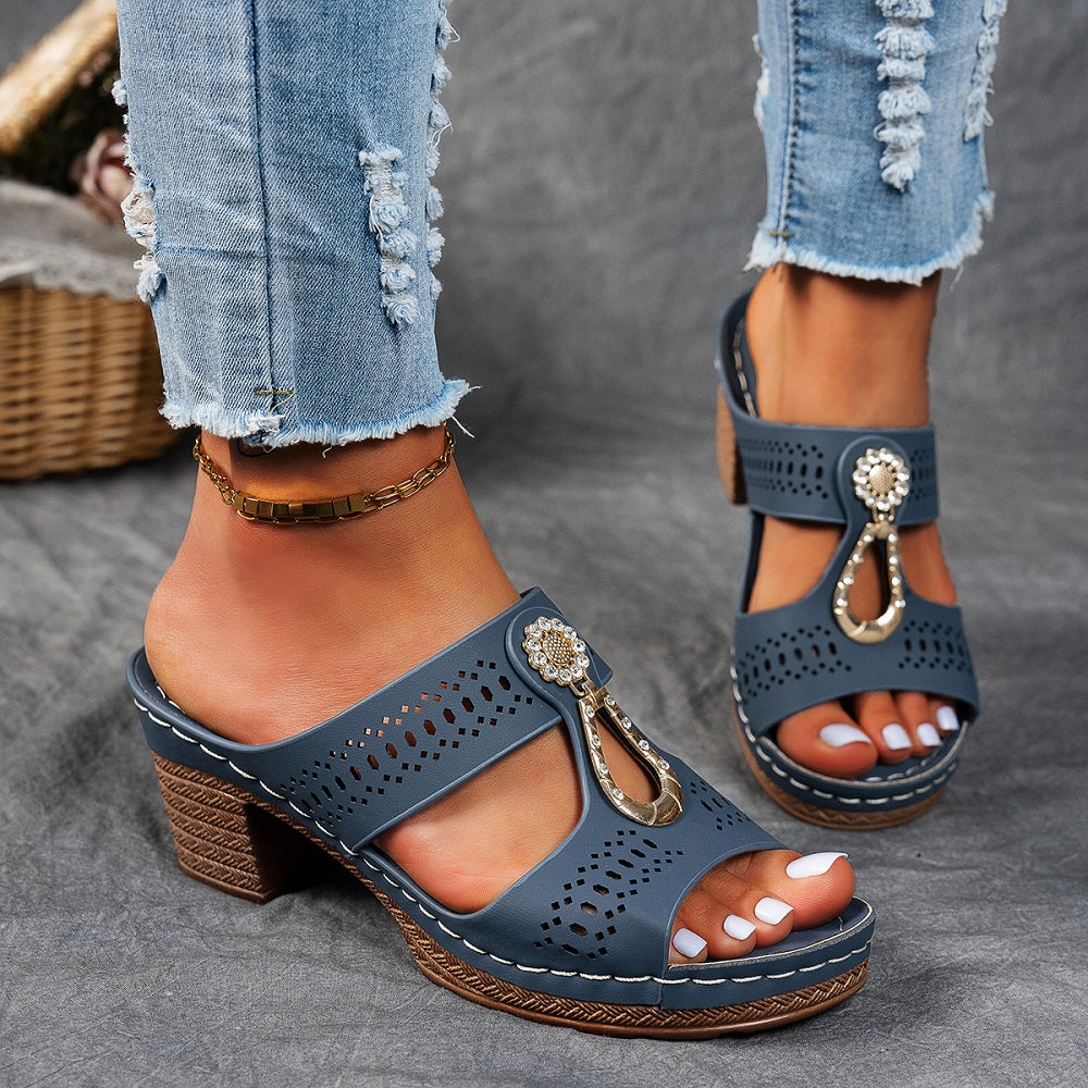 Sandales Lyna à talons Sains