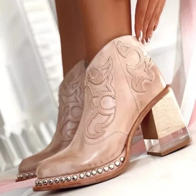 Bottines Élégantes à Talons