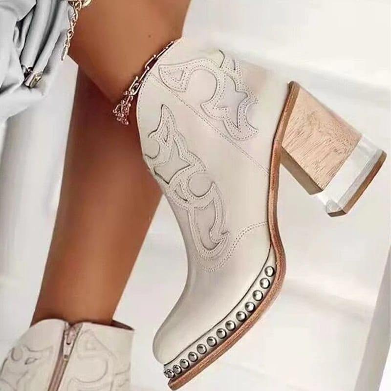 Bottines Élégantes à Talons