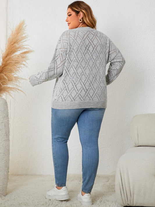 Pull élégant à col en V