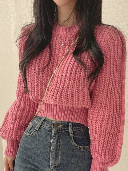 Pull Vintage Manches Lanternes