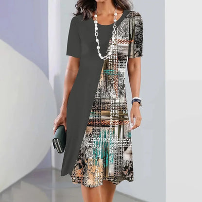 Robe Élégante Voyage Femme
