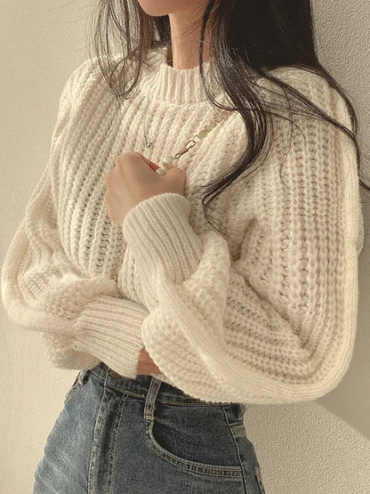 Pull Vintage Manches Lanternes