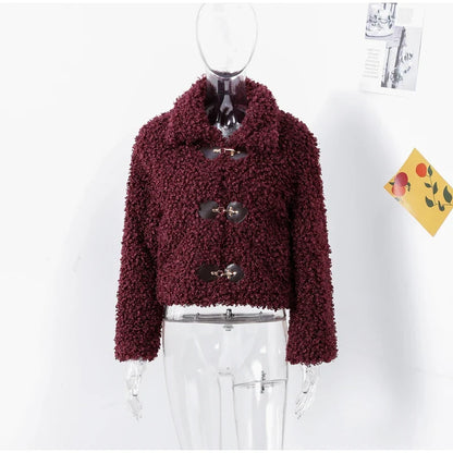Manteau Court Polaire Femme