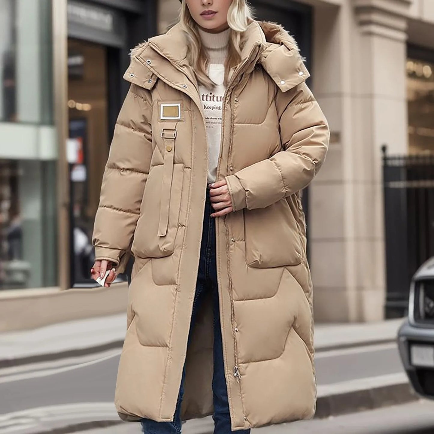Veste Imperméable Hiver Femme