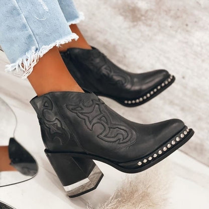 Bottines Élégantes à Talons