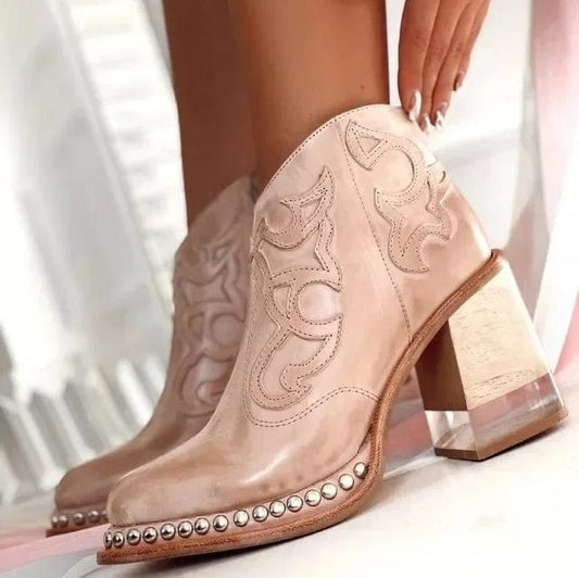 Bottines Élégantes à Talons