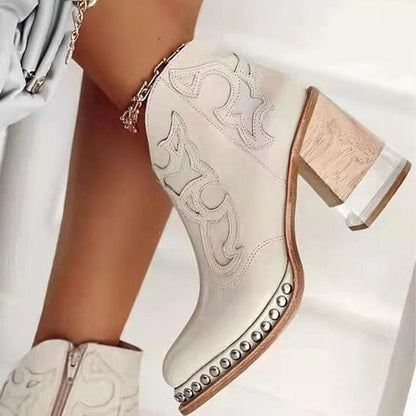 Bottines Élégantes à Talons
